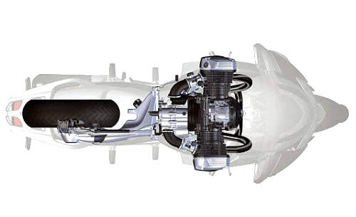 La R 1200 RT reste fidèle à l'architecture générale de la série R mt_ignore: